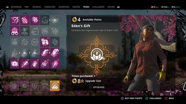 Far Cry New Dawn - Upgrade Prosperity: Unlock Eden's Gift Perk (Increase Regeneration Rate) (2019) смотреть онлайн