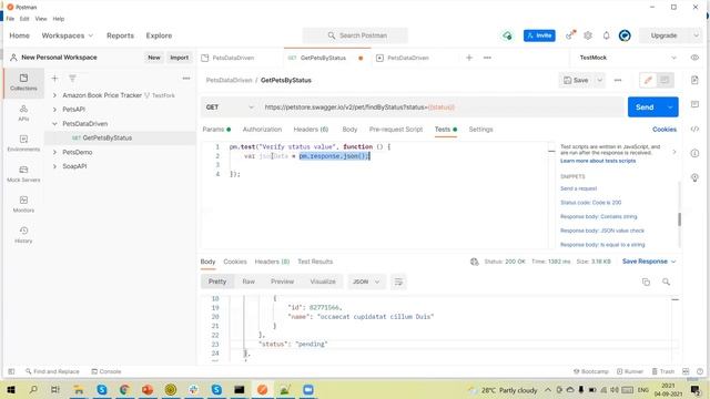 #Tutorials 10 || Postman || DataDriven using CSV and JSON смотреть онлайн