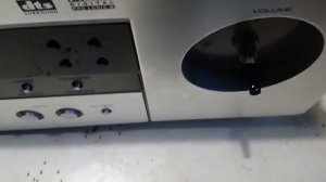 Ремонт ручки регулятора громкости ресивера Yamaha 357