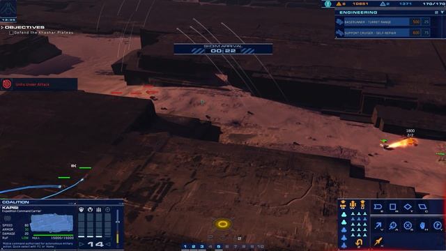 MASSIVE AIRFIELD DEFENSE LINE - Homeworld: Deserts of Kaharak смотреть онлайн