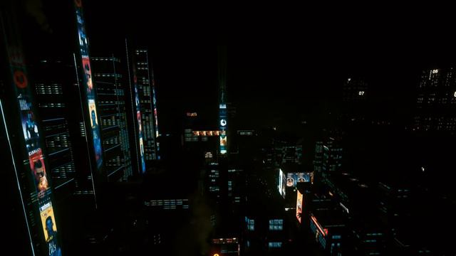 [ASMR] Night City Cyberpunk 2077 Ambience- At the top of Night City- 8 hours смотреть онлайн