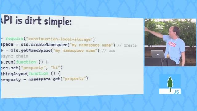Constantly Losing Stuff: continuation local storage in Node / Forrest Norvell / CascadiaJS 2014 смотреть онлайн