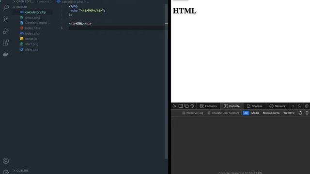 Gestion Emploi - #4: Calculatrice Example #2 Avec HTML, CSS et PHP смотреть онлайн