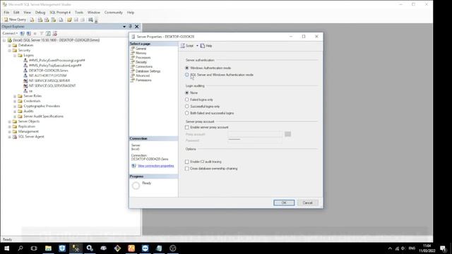 Cara Mengaktifkan akun SA di sql server 2008 смотреть онлайн