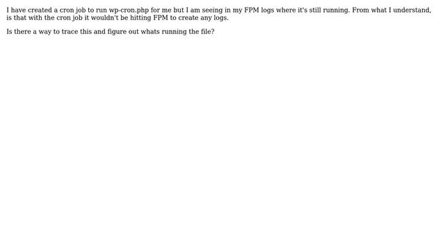 Wordpress: wp-cron still running even though DISABLE_WP_CRON is true смотреть онлайн
