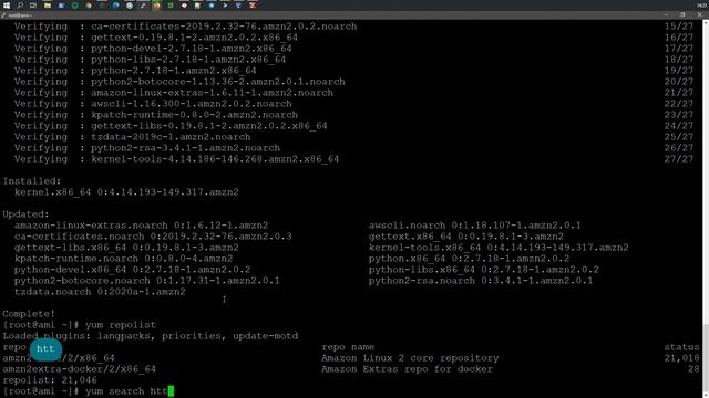 Установите Amazon Linux 2 на Oracle VirtualBox смотреть онлайн