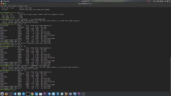 Linux LVM на примере Ubuntu 18.04.  Увеличение и Уменьшение Logical Volume.