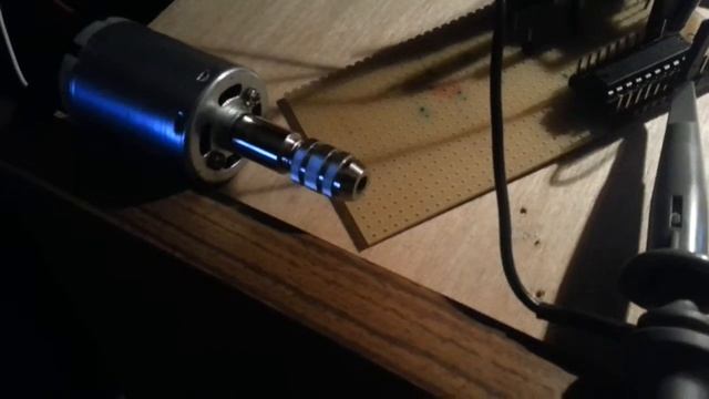 PWM DC motor control using STM32F103 смотреть онлайн