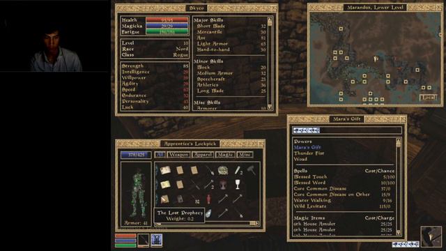 Blind Let's Play Morrowind - MARANDUS THE DUNMER STRONGHOLD!!! смотреть онлайн
