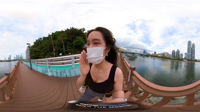 360 VR 5K - 센텀시티부터 민락수변공원까지 같이 걸어요 I 부산여행 I 부산가볼만한 곳 I 부산여행코스 Best Ocean View Road in Busan, Korea. смотреть онлайн
