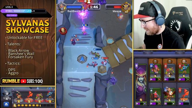 How good is NEW Warcraft Rumble Hero Sylvanas? Is she worth Buying? смотреть онлайн