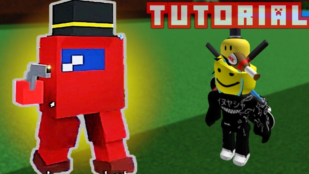 АМОГУС  TUTORIAl   Build A Boat Roblox