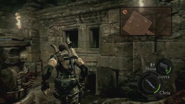 RESIDENT EVIL 5 - Прохождение #9. Продолжаем решать древние загадки