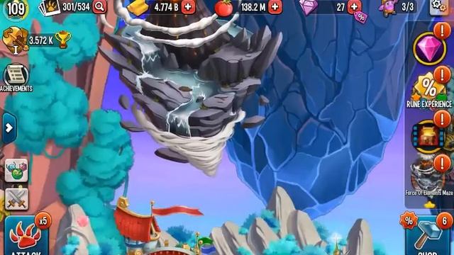 Monster Legends Gameplay | Force Of Elements Maze | St. Valentines Day Breeding Phase 2 смотреть онлайн