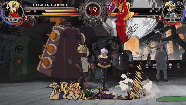 Skullgirls 2nd Encore (PS4) - Parasoul & Umbrella Arcade Mode (Hard)