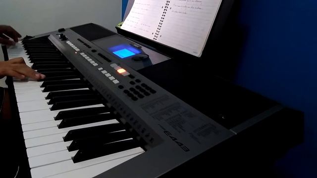 Hino da Vitória - Yamaha PSR E443 смотреть онлайн