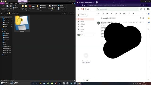 Double Click reveals User's Location | Python 3.7.3 смотреть онлайн
