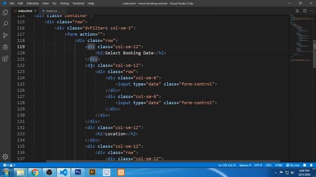 How to convert Psd to Bootstrap 4 in Hindi - Part - 2 смотреть онлайн