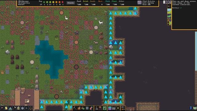 What are these BLUE TRIANGLES in Dwarf Fortress ? (Quick Tip) смотреть онлайн