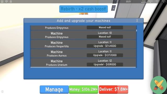 Update! Customizable Factories And New Dominus Machines - Roblox Factory Simulator смотреть онлайн
