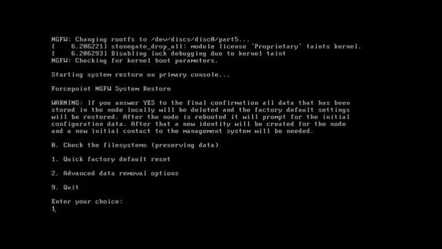 How To Reset Forcepoint Node NGFW смотреть онлайн