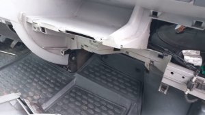 Как снять радиатор печки Пежо Боксер 3