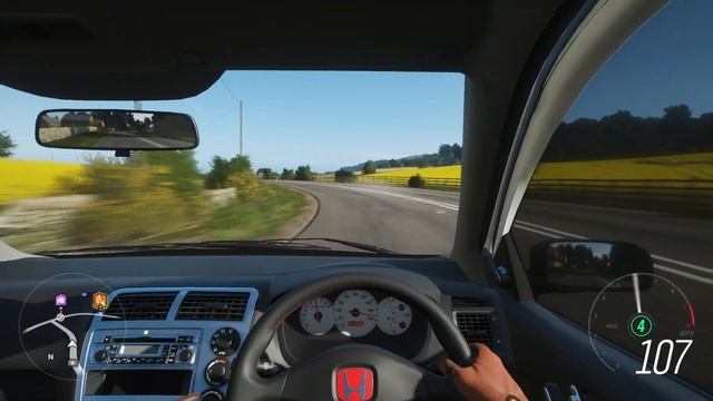 Forza Horizon 4 - 480HP HONDA CIVIC TYPE-R - Test Drive - 1080p60FPS смотреть онлайн