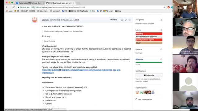 Kubernetes 1.10 Release Burndown Meeting 20180323 смотреть онлайн
