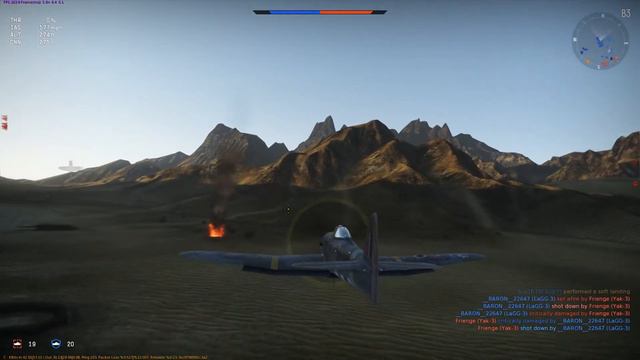 War Thunder - Typhoon Mk 1b, Tier 2-3 / Rank 2-3 Review смотреть онлайн