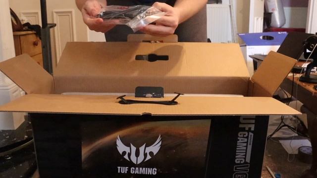 #asus #VG27Aq ASUS TUF GAMING VG27AQ Unboxing ?? смотреть онлайн