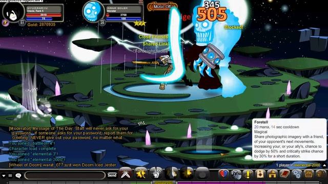 AQW Oracle Class [Rank 5] Solo Mana Golem and Green Dragon смотреть онлайн