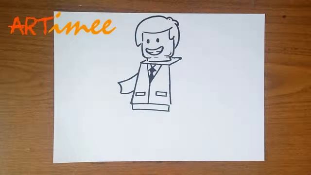 How to Draw a Lego Man смотреть онлайн