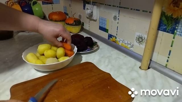 Винегрет / Готовим дома / Овощной салат / смотреть онлайн