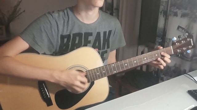 ЦЕЛОВАТЬ / КАВЕР НА ГИТАРЕ // ТИМА БЕЛОРУССКИХ смотреть онлайн