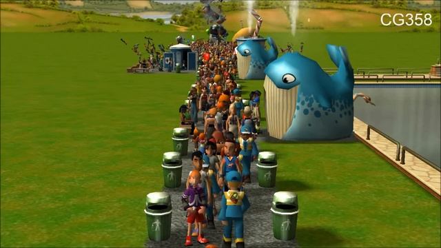 RollerCoaster Tycoon 3 Crashes & Deaths 3 смотреть онлайн