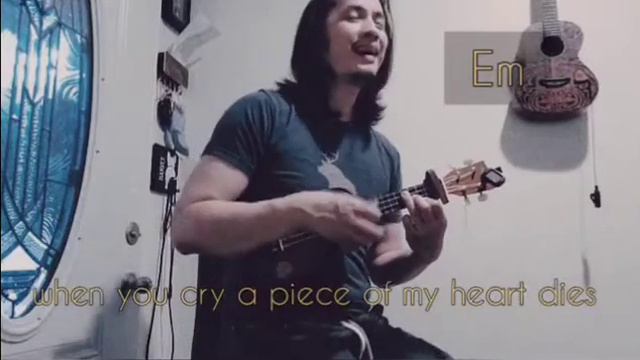 City and Colour - The Girl (ukulele cover + lyrics + chords) смотреть онлайн