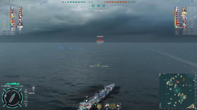 Hiryuu CV vs DD Torp Barrage: She's Rekt (World of Warships) смотреть онлайн
