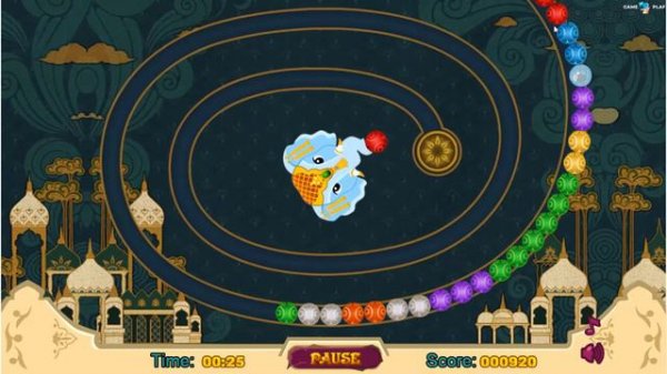 Mystic India Pop: Indian Zuma Game Review - Walkthrough