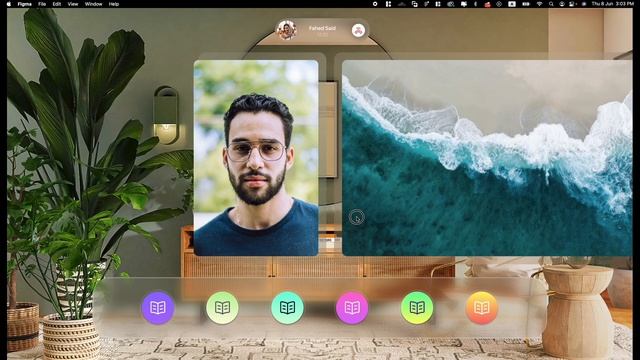 Apple Vision Pro UI Design смотреть онлайн