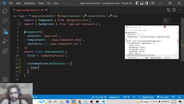 Angular 13 Draggable Image Carousel Project Using ngx-owl-carousel-o Library in TypeScript смотреть онлайн