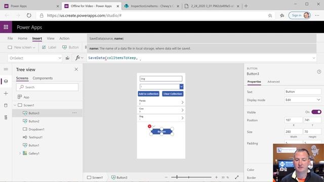 PowerApps Offline Mode смотреть онлайн