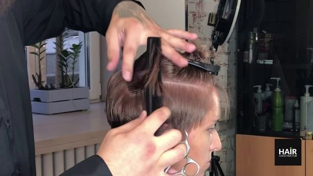 ПИКСИ С КОРОТКОЙ ЧЕЛКОЙ ПОШАГОВО от Hair Constructor. смотреть онлайн
