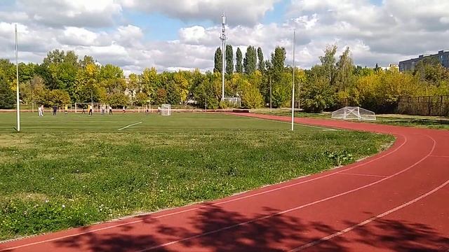 Тренировка на свежем воздухе в хорошую погоду - это КАЙФ! смотреть онлайн