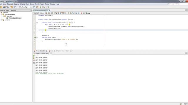 Java Programming - How to Create a Thread смотреть онлайн
