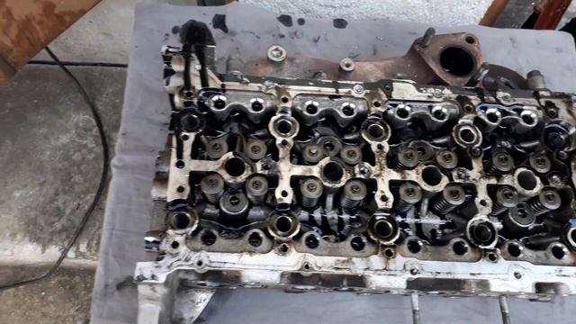 Замена прокладки ГБЦ своими руками (Santa Fe 2.2d)