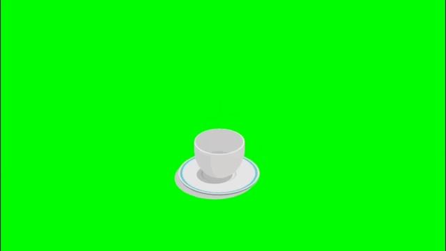 ✔️GREEN SCREEN EFFECTS: Cup of coffee смотреть онлайн