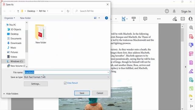 How to convert a PDF to an RTF file using Adobe Acrobat Pro DC смотреть онлайн