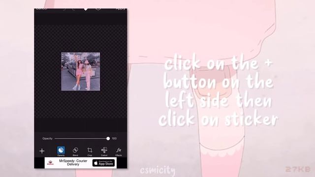 polaroid tutorial on picsart! ⋆⑅˚₊ || csmicity смотреть онлайн