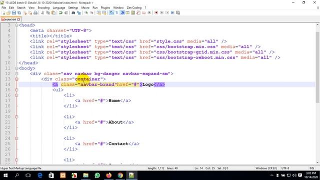 Bootstrap part 07 Chandpur Faridgonj Web Batch Class 48 смотреть онлайн