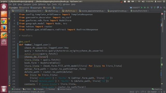 Aula 19.1 - Relacionamento - App Engine e Python смотреть онлайн
